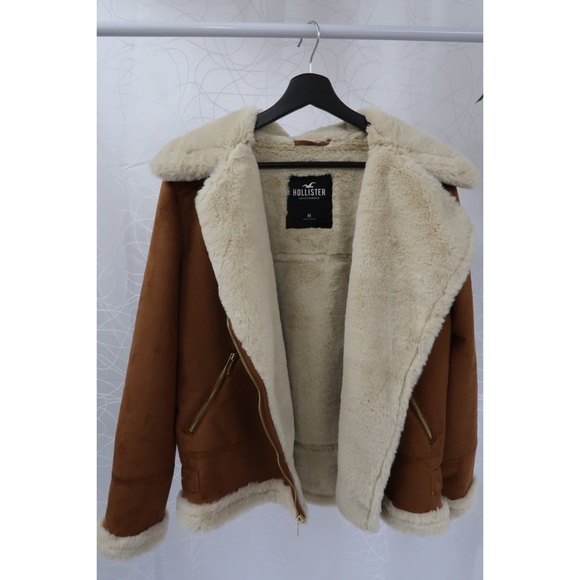 Hollister Sherpa Moto Jacket - Picture 3 of 3